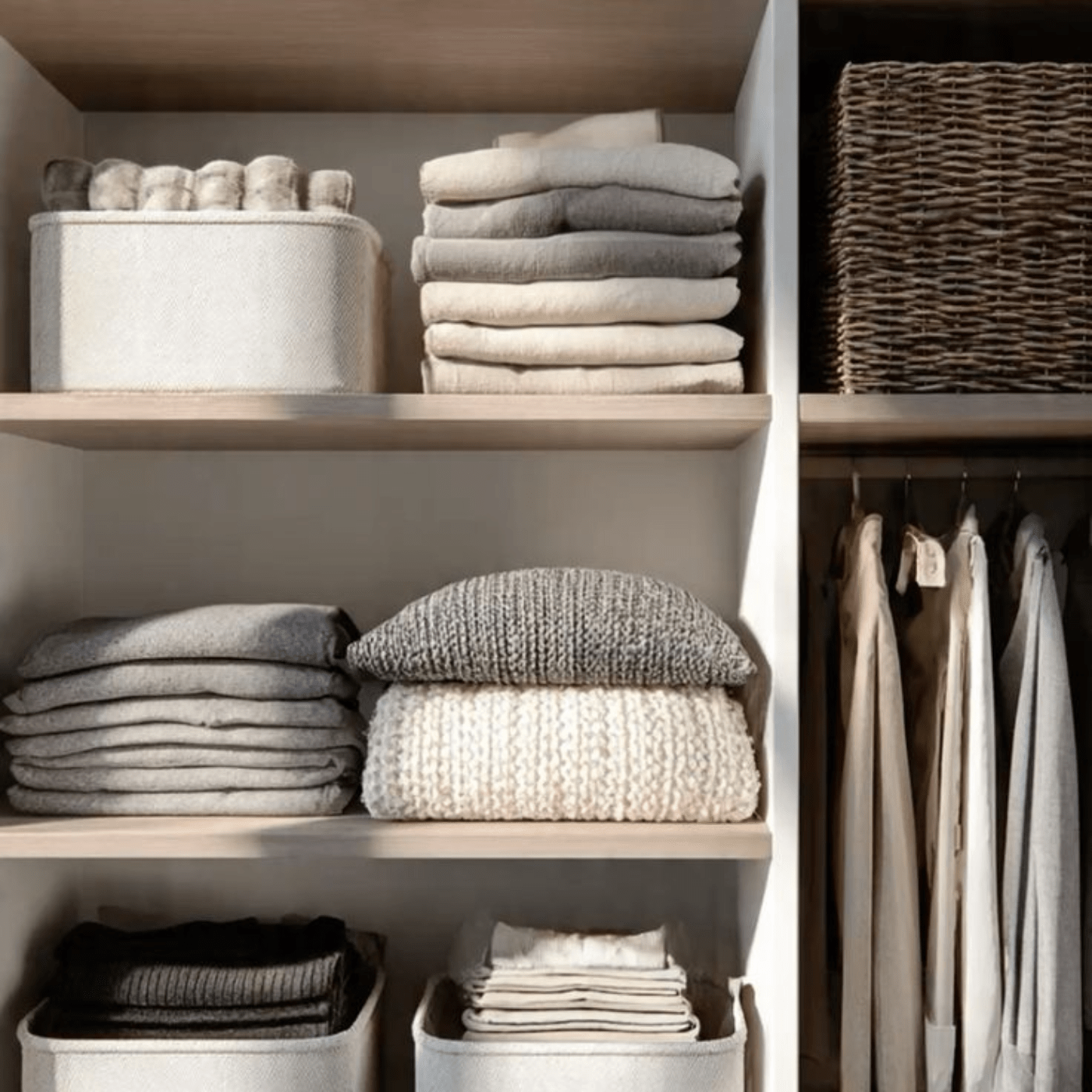 Como organizar edredons e roupas de cama sem ocupar espaço - ECO HOUSI