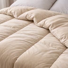 Edredom Nuvem Areia Natural