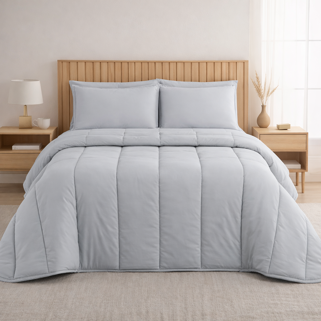 Edredom Nuvem Cinza Mineral