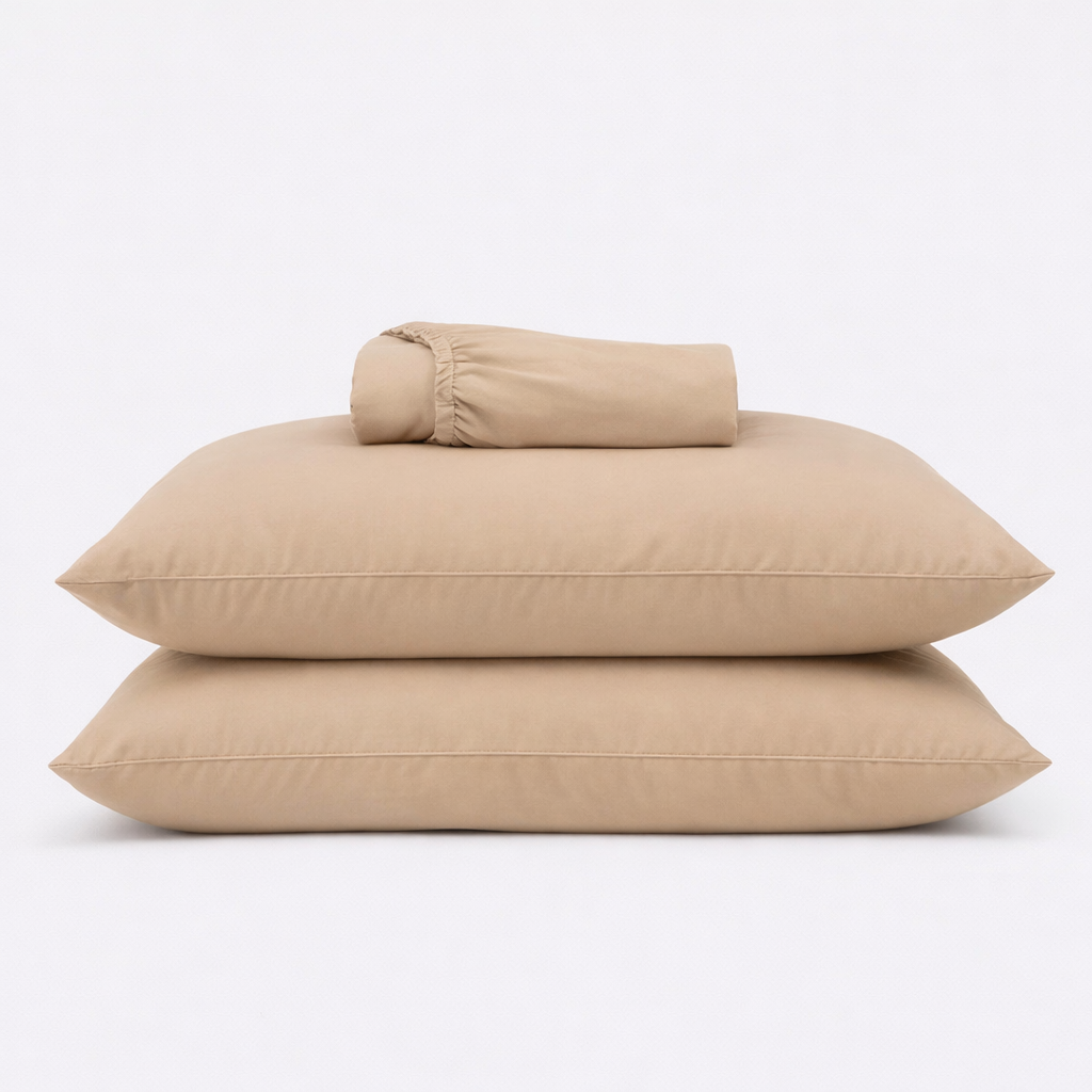 Edredom Nuvem Areia Natural