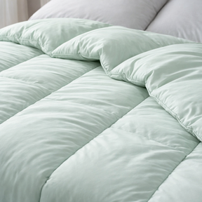 Edredom Nuvem Verde Eucalipto