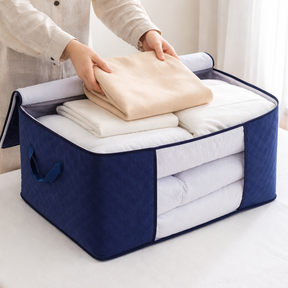 Bolsa Organizadora de Edredom Azul