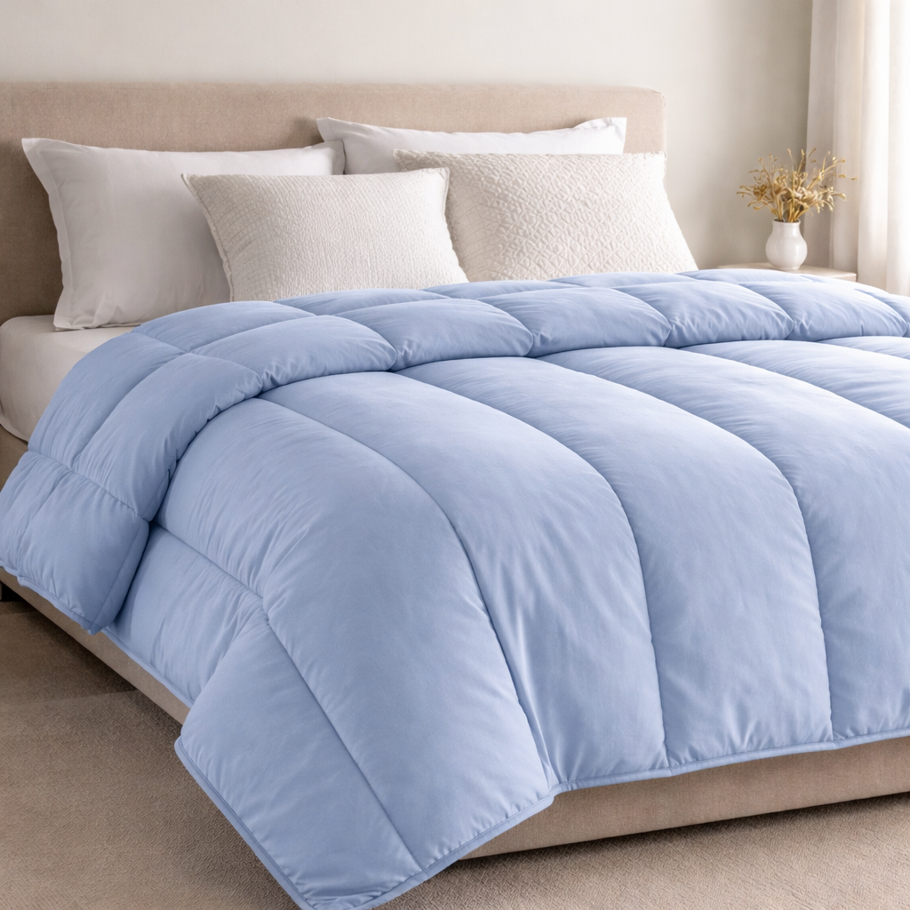 Edredom Nuvem Azul Sereno