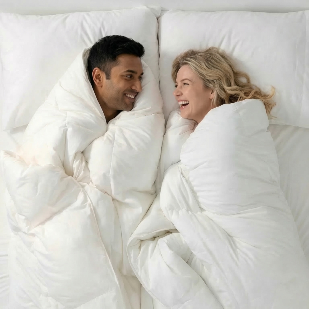 Edredom Aurora 600 Fios Branco