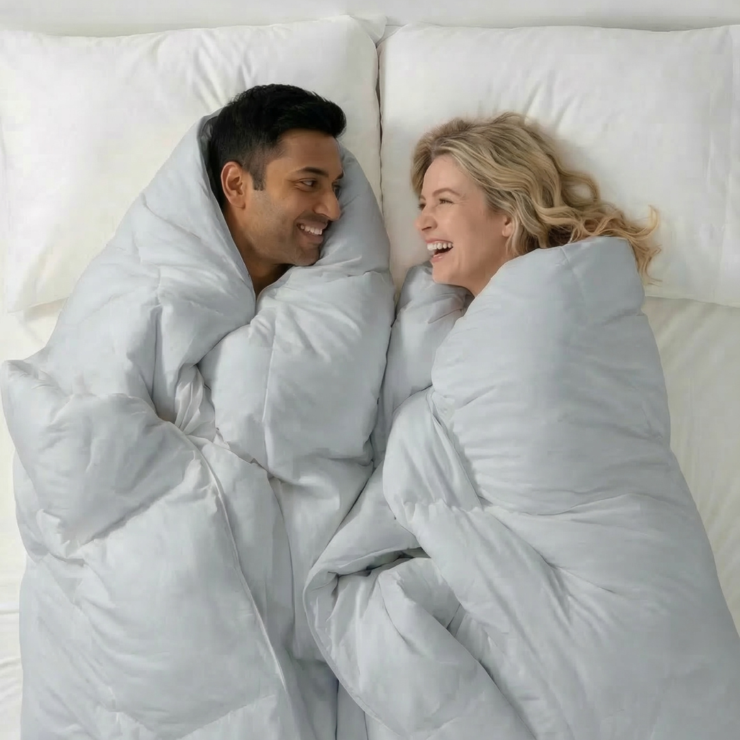 Edredom Aurora 600 Fios Cinza