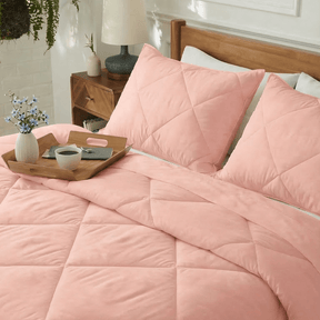 Edredom Aurora 600 Fios Rosa - ECO HOUSI