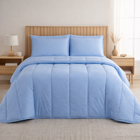 Edredom Nuvem Azul Sereno